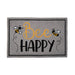 Bee Happy Hooked Yarn Rug - C & F ENTERPRISE - The Shops at Mount Vernon
