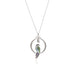 Bird on a Swing Sterling Silver Pendant - Color Craft Inc - The Shops at Mount Vernon