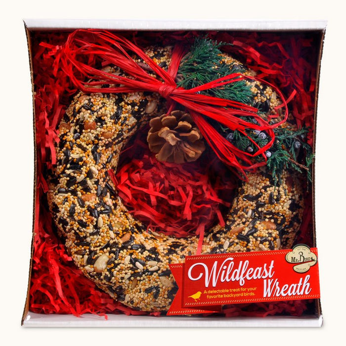 Bird Seed Wreath - Wildfeast Wreath - The Shops at Mount Vernon