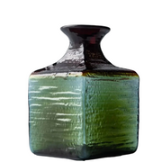 Blenko Glass Bud Vase Strata Summer Storm - The Shops at Mount Vernon