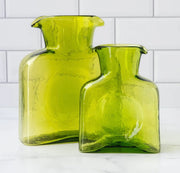 Blenko Water Bottle - Olive Water Bottle - Large or Mini - The Shops at Mount Vernon