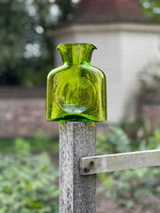 Blenko Water Bottle - Olive Water Bottle - Large or Mini - The Shops at Mount Vernon