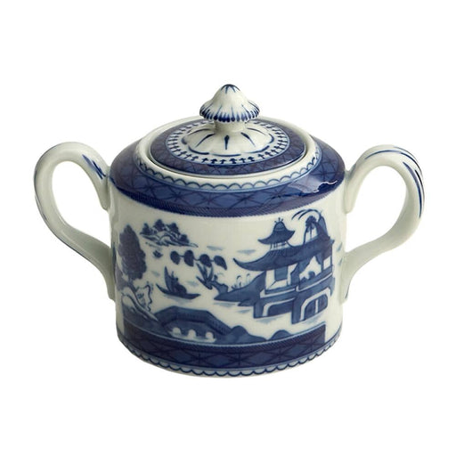 Blue Canton Covered Sugar Bowl - MOTTAHEDEH & COMPANY, INC - The Shops at Mount Vernon