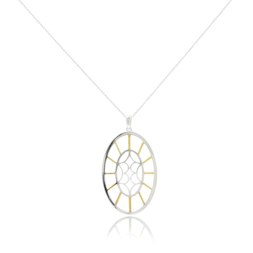 Louis Vuitton® B Blossom Pendant, Yellow Gold, White Gold, Onyx