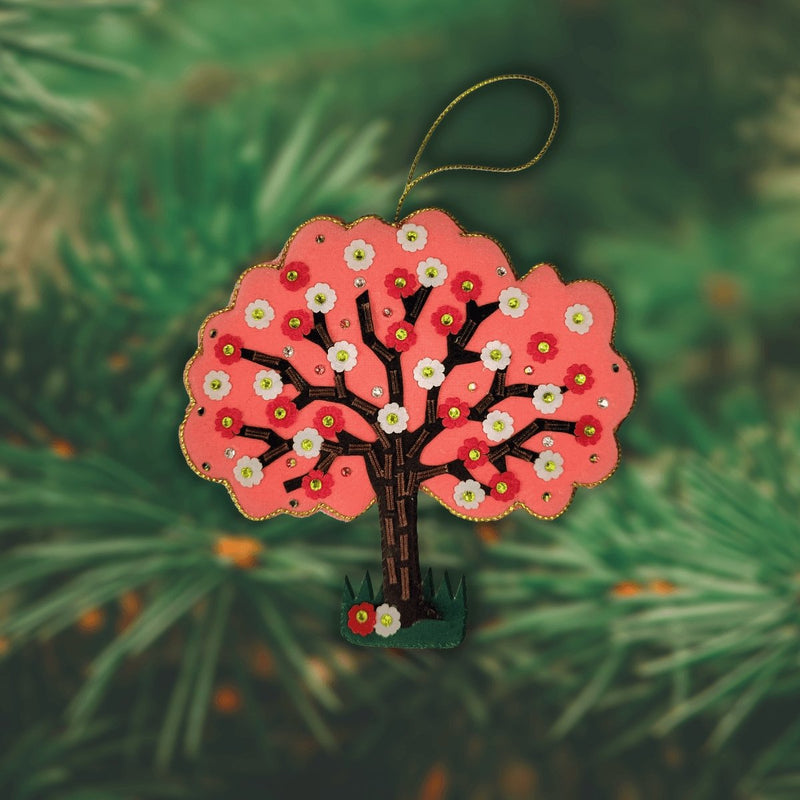 Cherry Blossom Tree Ornament - The Shops at Mount Vernon
