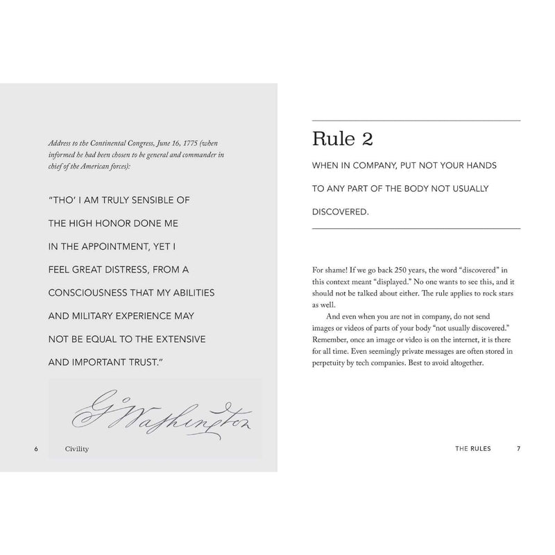 Civility: George Washington's 110 Rules for Today - ANDREWS MCMEEL ASSOCIATES - The Shops at Mount Vernon