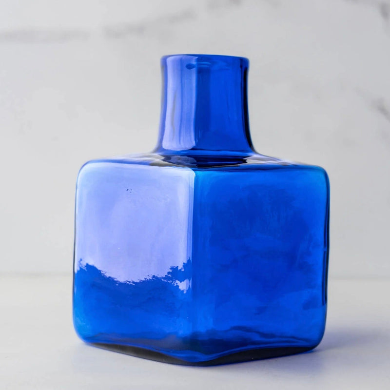 Cobalt Block Bud Vase - The Shops at Mount Vernon