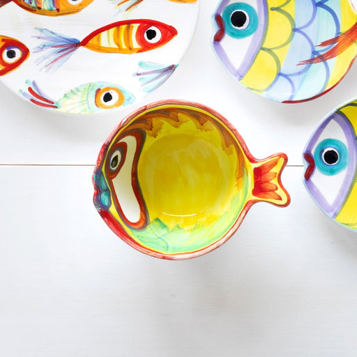 Colorful Fish Small Bowl - Made in Italy - Vietri - The Shops at Mount Vernon