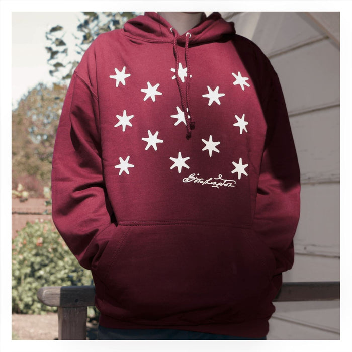 Commander-in-Chief Hoodie - Maroon - PLANET COTTON - The Shops at Mount Vernon