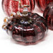 Cranberry Glass Pumpkin - Squat - The Shops at Mount Vernon - The Shops at Mount Vernon