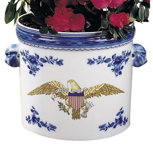 Diplomatic Eagle Cachepot - The Shops at Mount Vernon