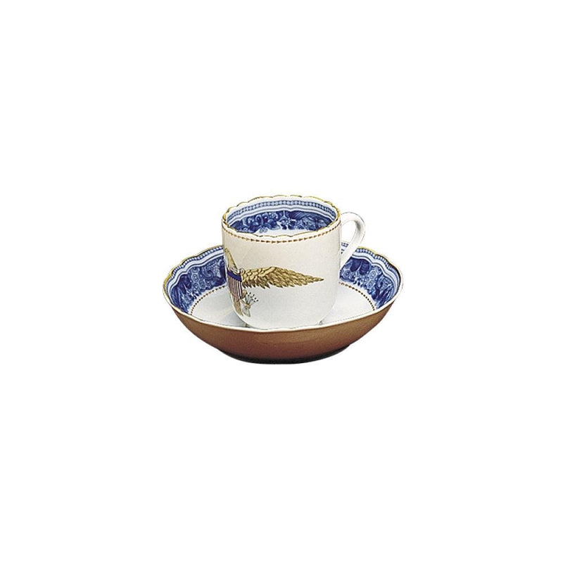 Diplomatic Eagle Cup and Saucer - MOTTAHEDEH & COMPANY, INC - The Shops at Mount Vernon