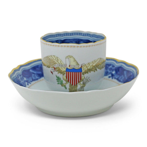 Diplomatic Eagle Cup and Saucer - MOTTAHEDEH & COMPANY, INC - The Shops at Mount Vernon