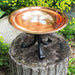 Dogwood Birdbath With Stand - The Shops at Mount Vernon