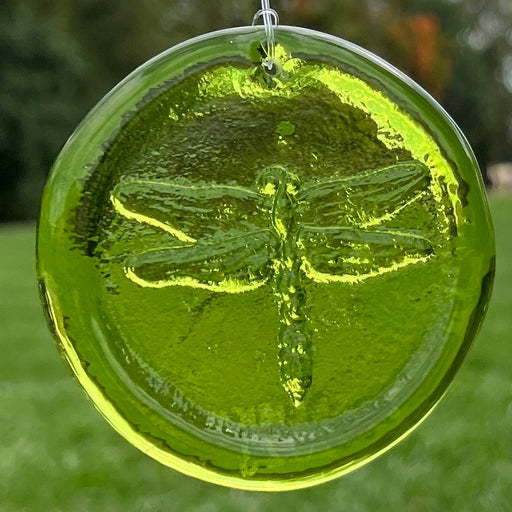 Dragonfly Glass Suncatcher - Blenko Glass - The Shops at Mount Vernon