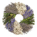 Dried Botanicals Wreath - Lavender Purple Swirl - 18" - FLORAL TREASURE - The Shops at Mount Vernon