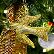 Embroidered Dove of Peace Ornament - ST NICOLAS LTD. - The Shops at Mount Vernon