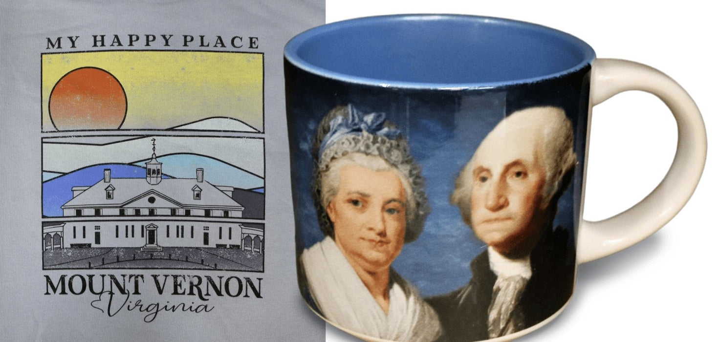 George & Martha Mug - Capsco Inc - The Shops at Mount Vernon