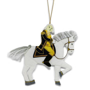 George Washington & Blueskin Ornament - ST NICOLAS LTD. - The Shops at Mount Vernon