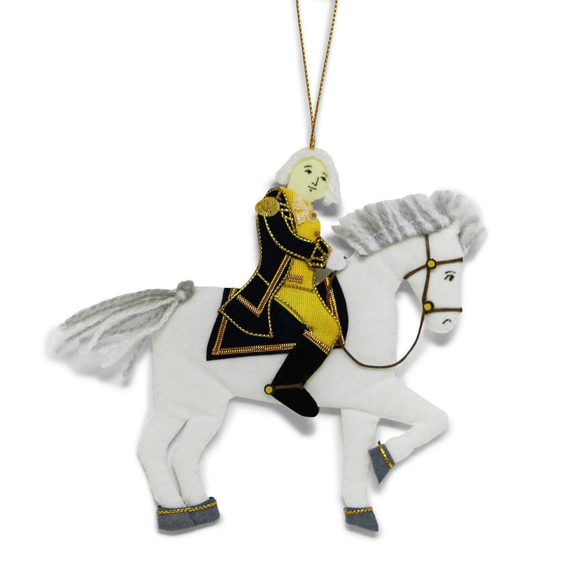 George Washington & Blueskin Ornament - ST NICOLAS LTD. - The Shops at Mount Vernon