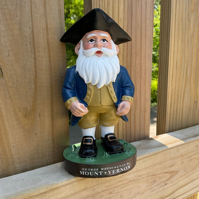 George Washington Gnome - Mount Vernon Gnome - The Shops at Mount Vernon