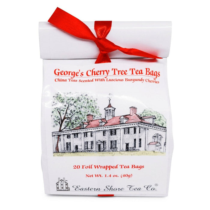 George's Cherry Tree Tea Bags - The Shops at Mount Vernon - The Shops at Mount Vernon