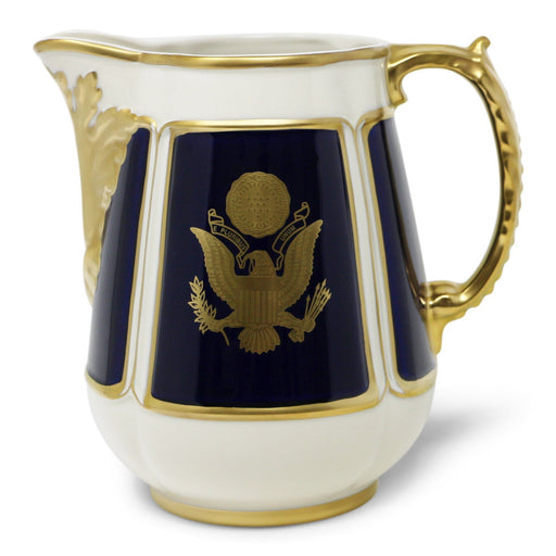 Great Seal Federal Water Pitcher - Pickard China - The Shops at Mount Vernon