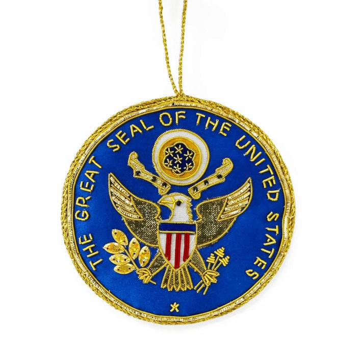 Great Seal of United States Ornament - ST NICOLAS LTD. - The Shops at Mount Vernon