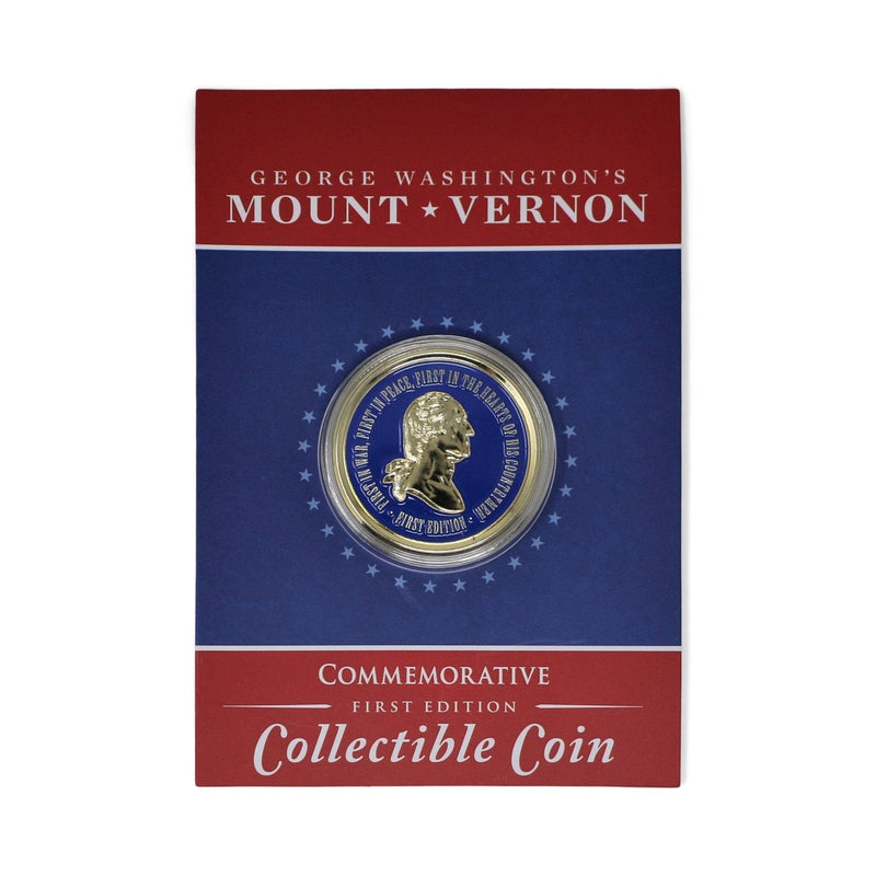 GW Challenge Coin - First Edition - DESIGN MASTER ASSOCIATES - The Shops at Mount Vernon