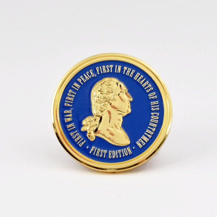 GW Challenge Coin - First Edition - DESIGN MASTER ASSOCIATES - The Shops at Mount Vernon