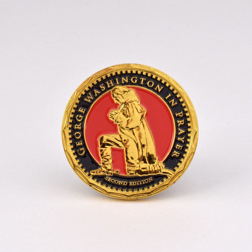 GW in Prayer Challenge Coin - Second Edition - DESIGN MASTER ASSOCIATES - The Shops at Mount Vernon