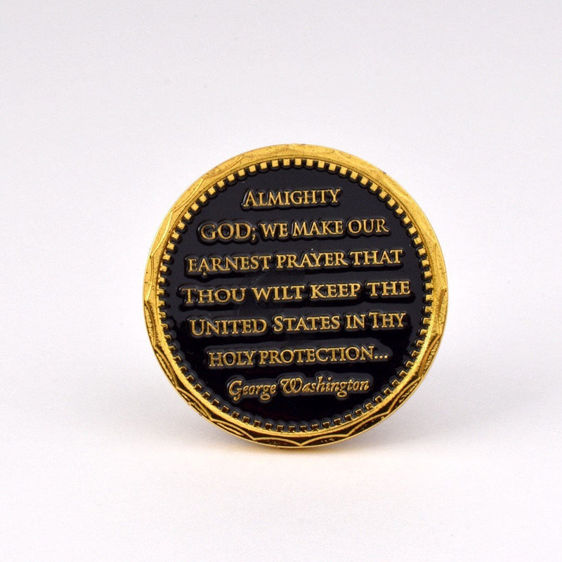 GW in Prayer Challenge Coin - Second Edition - DESIGN MASTER ASSOCIATES - The Shops at Mount Vernon