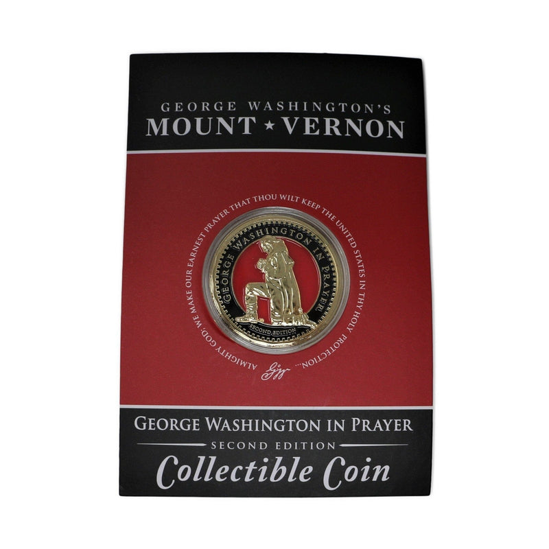 GW in Prayer Challenge Coin - Second Edition - DESIGN MASTER ASSOCIATES - The Shops at Mount Vernon