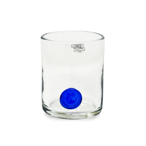 GW Rocks Glass with Cobalt Seal - The Shops at Mount Vernon