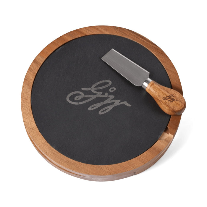 GW Wood and Slate Cheese Board Set - DESIGN MASTER ASSOCIATES - The Shops at Mount Vernon