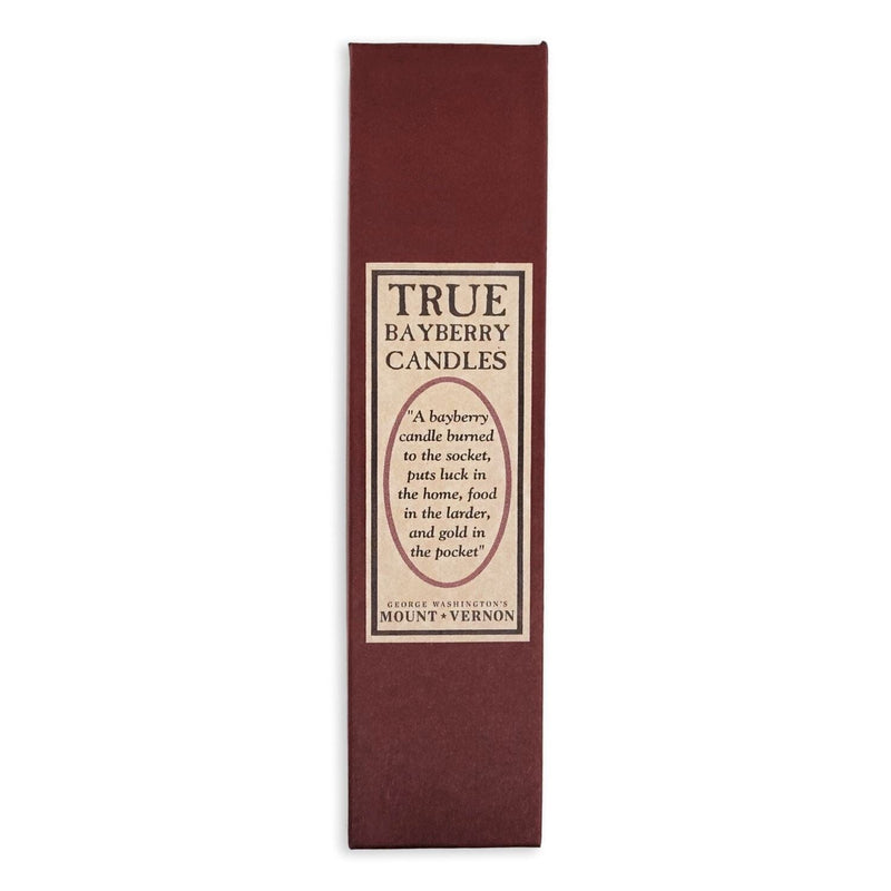 Hand Dipped 8" True Bayberry Candles - The Shops at Mount Vernon - The Shops at Mount Vernon