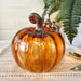 Harvest Glass Pumpkin - Assorted Sizes - The Shops at Mount Vernon