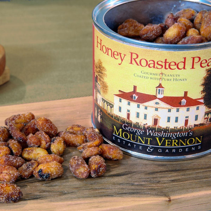 Honey Roasted Peanuts: 9 ounce - Mount Vernon - The Shops at Mount Vernon