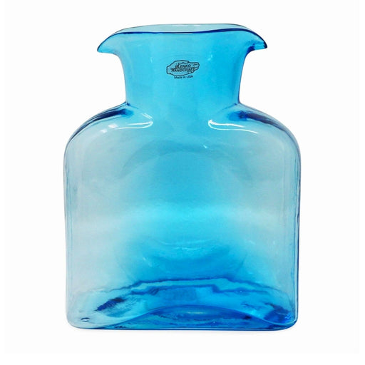 Ice Blue Water Bottle - BLENKO GLASS COMPANY - The Shops at Mount Vernon