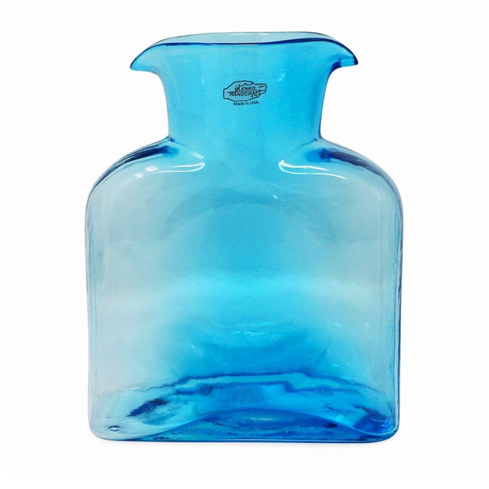 Ice Blue Water Bottle - BLENKO GLASS COMPANY - The Shops at Mount Vernon