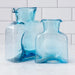 Ice Blue Water Bottle - Blenko - Large or Mini - The Shops at Mount Vernon