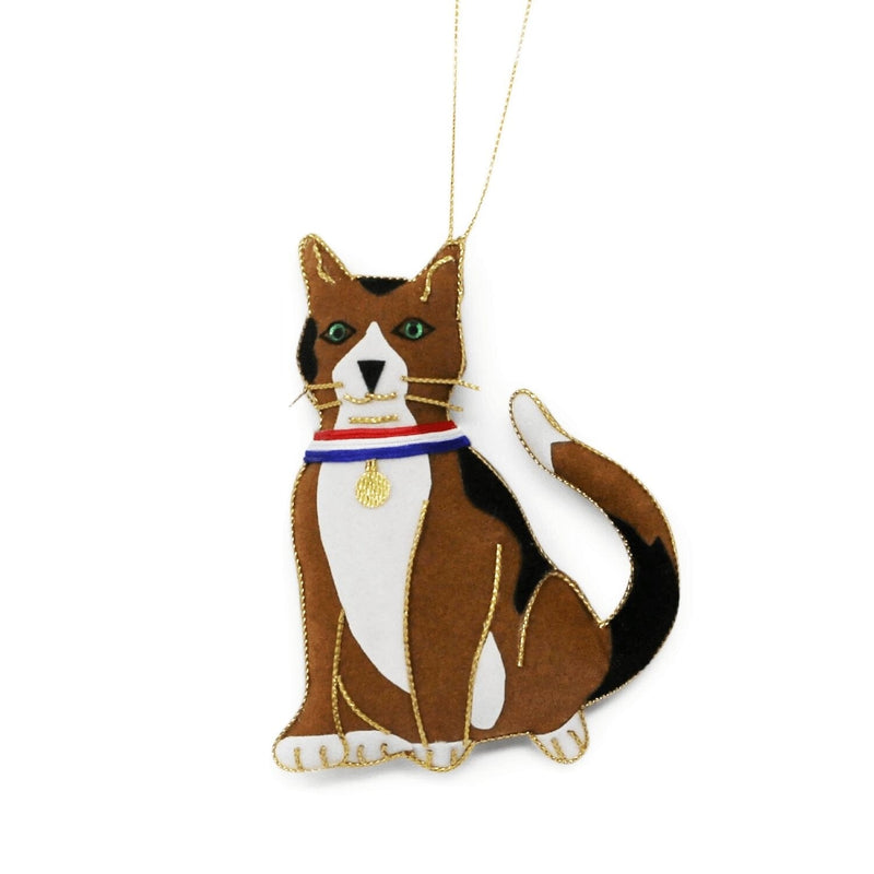 Liberty the Cat Ornament - ST NICOLAS LTD. - The Shops at Mount Vernon