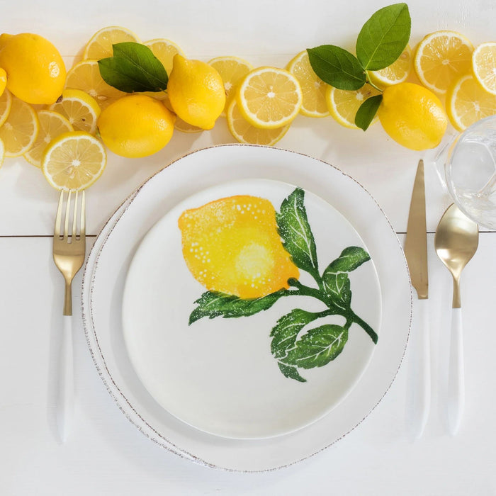 Limoni Salad Plate - Made in Italy - Vietri - The Shops at Mount Vernon