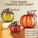 Luke Adams - Ocean Pumpkin - Three Sizes - The Shops at Mount Vernon