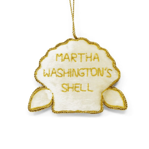 Martha Shell Ornament - ST NICOLAS LTD. - The Shops at Mount Vernon