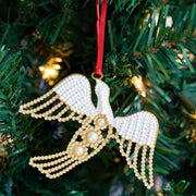 Martha's Pearl Dove Ornament - DESIGN MASTER ASSOCIATES - The Shops at Mount Vernon