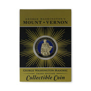 Master Mason Challenge Coin - Third Edition - DESIGN MASTER ASSOCIATES - The Shops at Mount Vernon