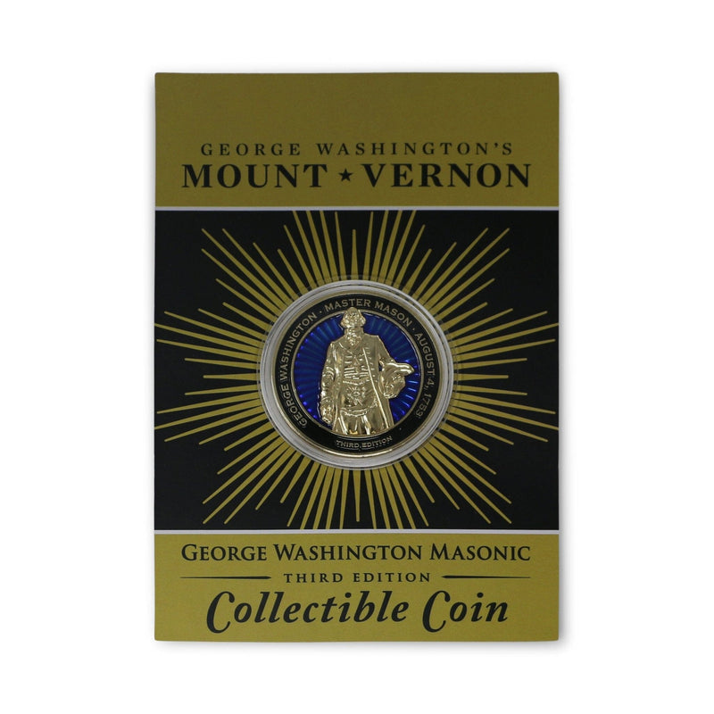Master Mason Challenge Coin - Third Edition - DESIGN MASTER ASSOCIATES - The Shops at Mount Vernon