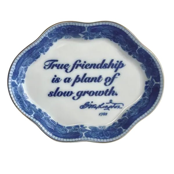 Mottahedeh Friendship Decorative Dish - The Shops at Mount Vernon