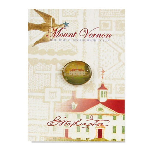 Mount Vernon 1792 Oval Lapel Pin - The Shops at Mount Vernon - The Shops at Mount Vernon